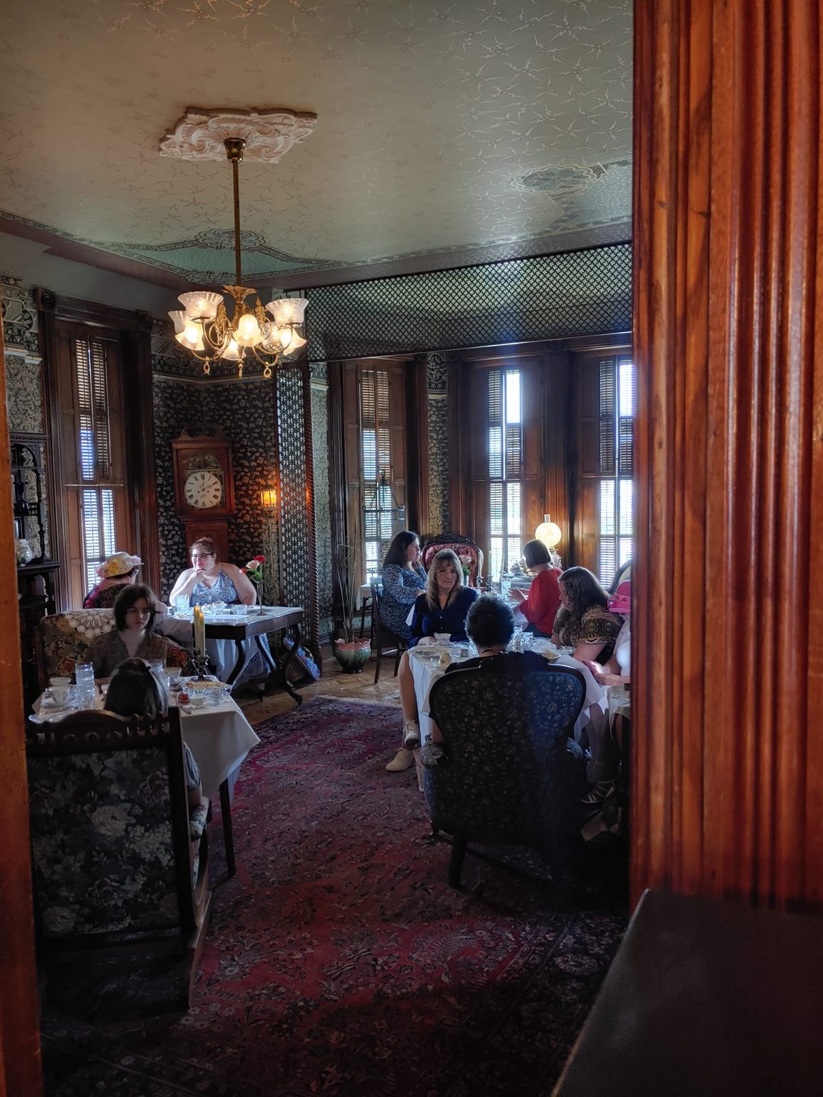 Gallery 1 - Tea party held in the formal parlor of the Whaley Historic House Museum