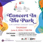 Gallery 2 - A flyer for Concert in the Park. 