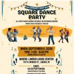 MODERN Square Dance Party OPEN TO THE PUBLIC (all steps taught during the event)