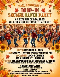 Modern Square Dance Party - OPEN to the PUBLIC (all steps taught during the event) - Square Dance with CallerPaul