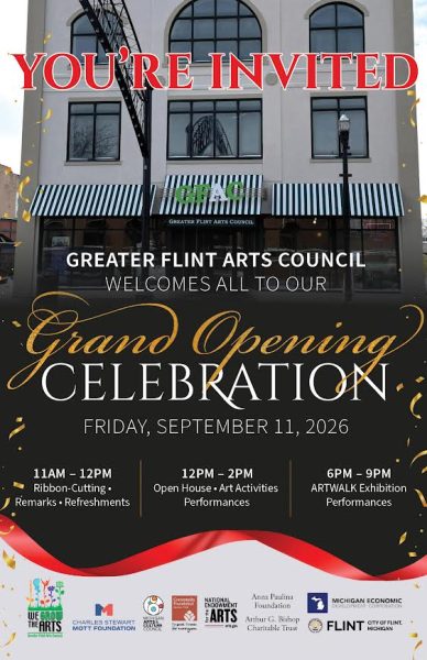 Greater Flint Arts Council Grand Opening