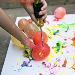 Gallery 1 - Mommy and Me Gross Motor Outdoor Balloon Pop Painting Experience