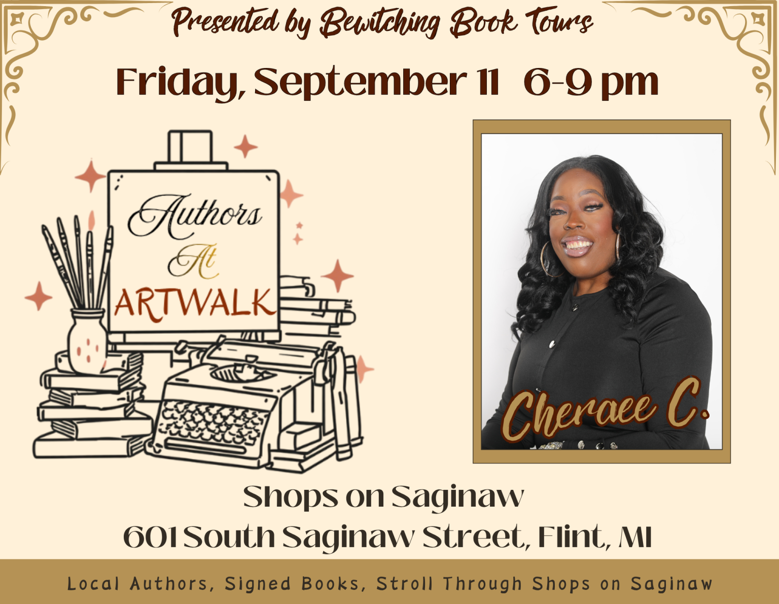 Gallery 2 - Authors at ArtWalk brought to you by Bewitching Book Tours